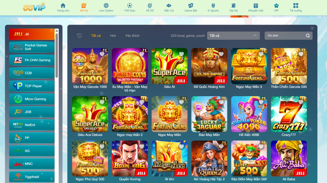 Nổ hủ 68vip