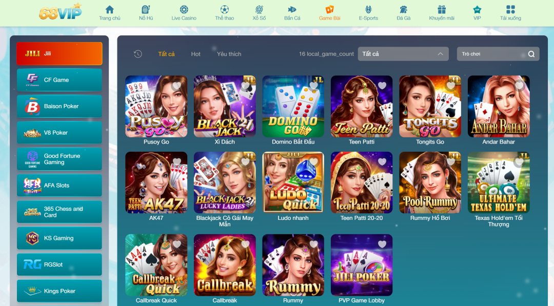 game bài 68vip